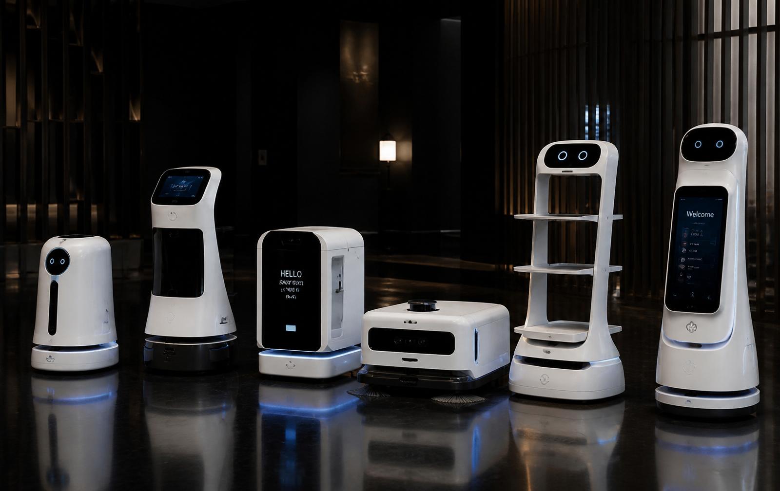 Portfólio servisných robotov Keenon